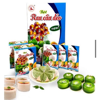 Bột rau câu dẻo