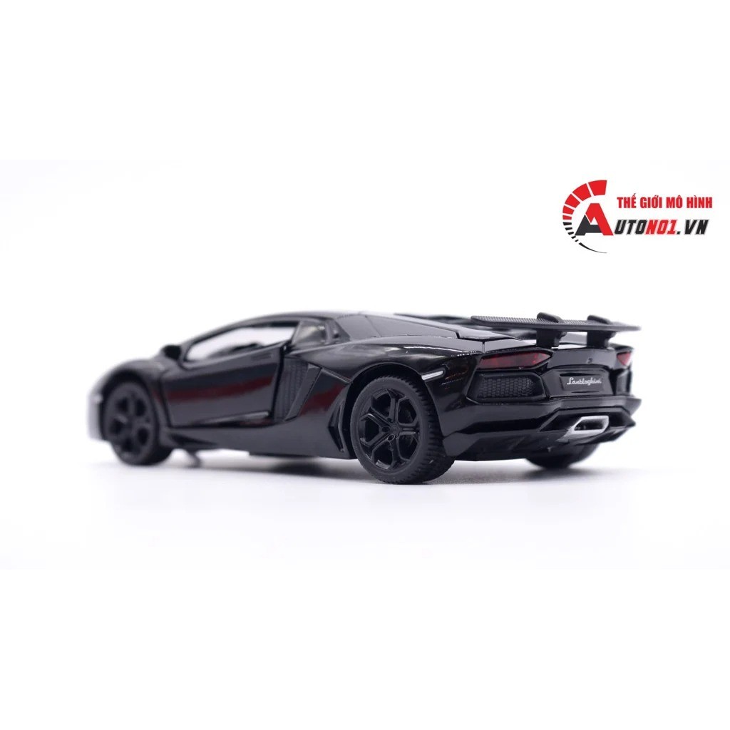 MÔ HÌNH XE LAMBORGHINI LP740 BLACK 1:32 TYMODEL 7473