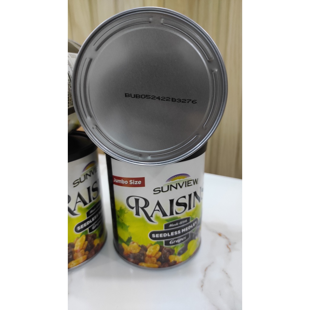 Nho Khô Mỹ Không Hạt Sunview Raisins 425g