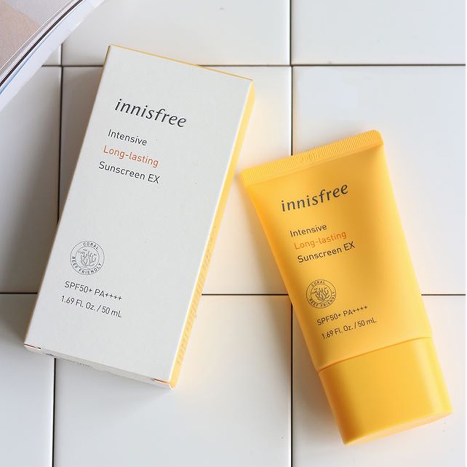 Kem chống nắng Innisfree Intensive Long Lasting Sunscreen EX 50ml dành cho da dầu