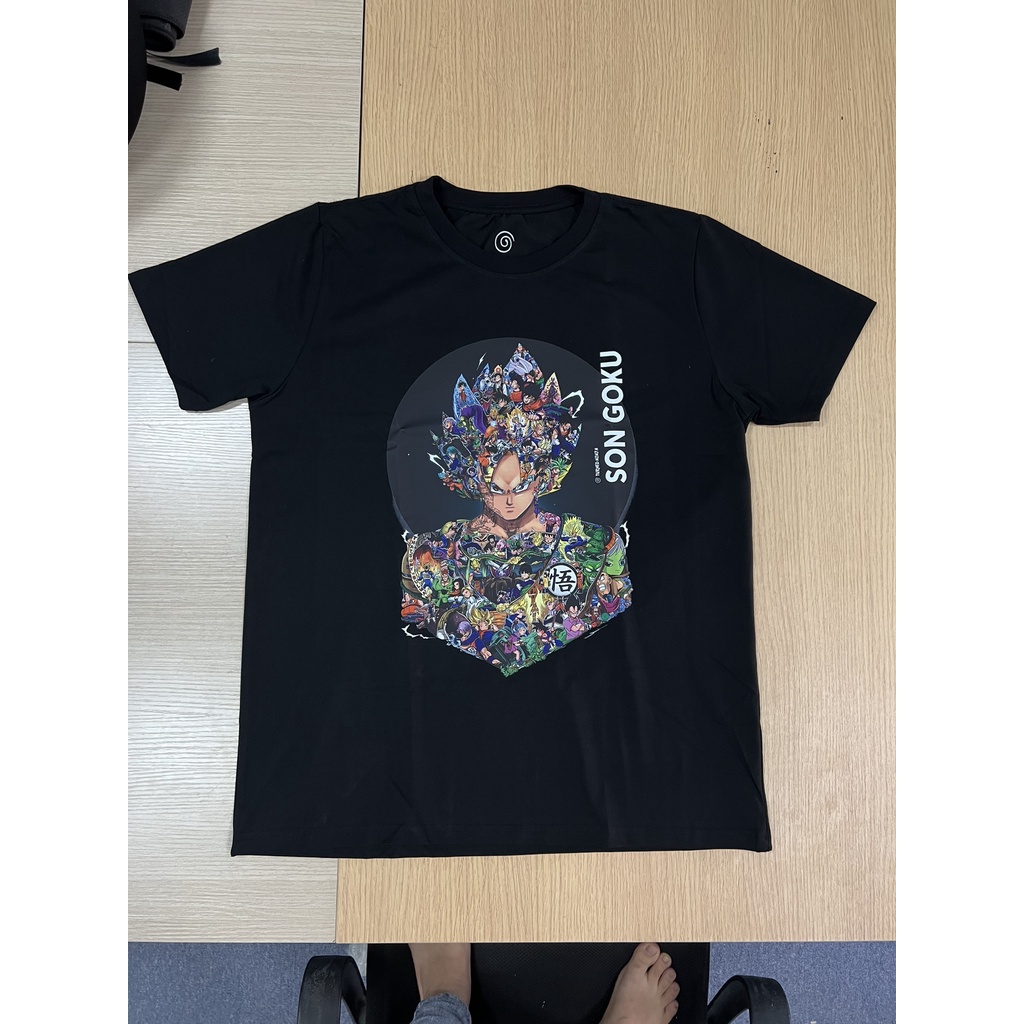 Áo thun nam nữ Goku màu - Dragon Ball - DBZ - DBS - 7 viên ngọc rồng - Áo thun tay lỡ - Áo phông unisex