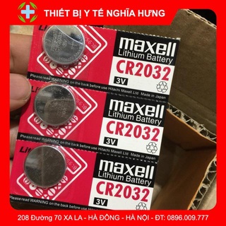  Pin máy đo tiểu đường, nhiệt kế,cân điện tử MAXELL CR2032