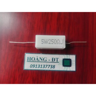Điện trở sứ 5W 5% nằm (3 con) 95