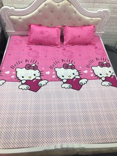 Ga chun 2 vỏ gối nằm poly cotton