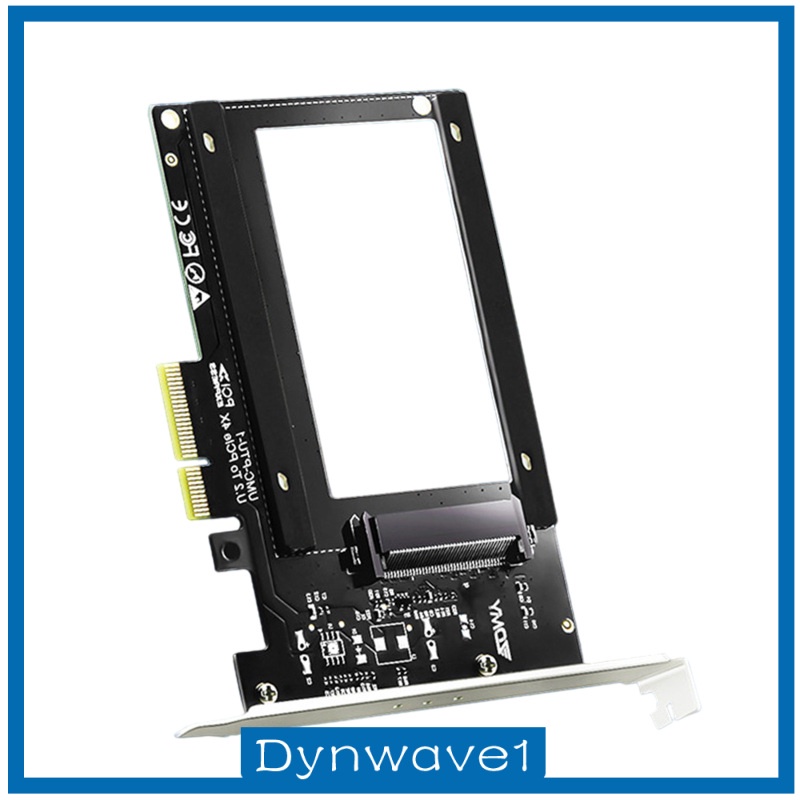 [DYNWAVE1] Standard Mini U.2 to PCIe Adapter Expansioncard for 2.5-Inch SSD Drive