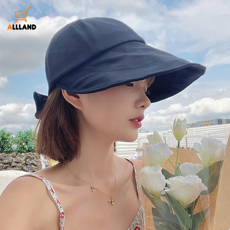 Nón Lưỡi Trai Phối Nơ Phong Cách Nhật Bản Dành Cho Nữ