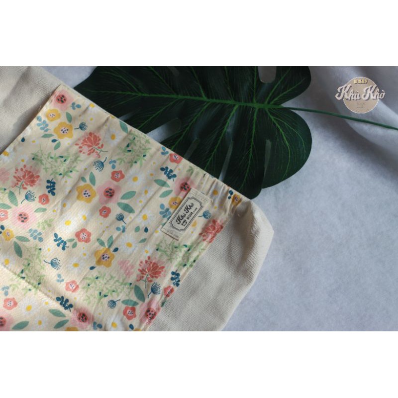 TÚI TOTE HANDMADE MIX HOA NHÍ ảnh tụi mình tự chụp