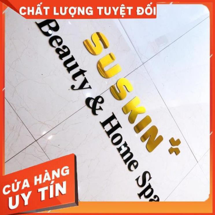 CHỮ DÁN TƯỜNG [BỘ CHỮ DÁN NỔI] Dễ dàng tự dán [có thể thay đổi chữ theo yêu cầu ]