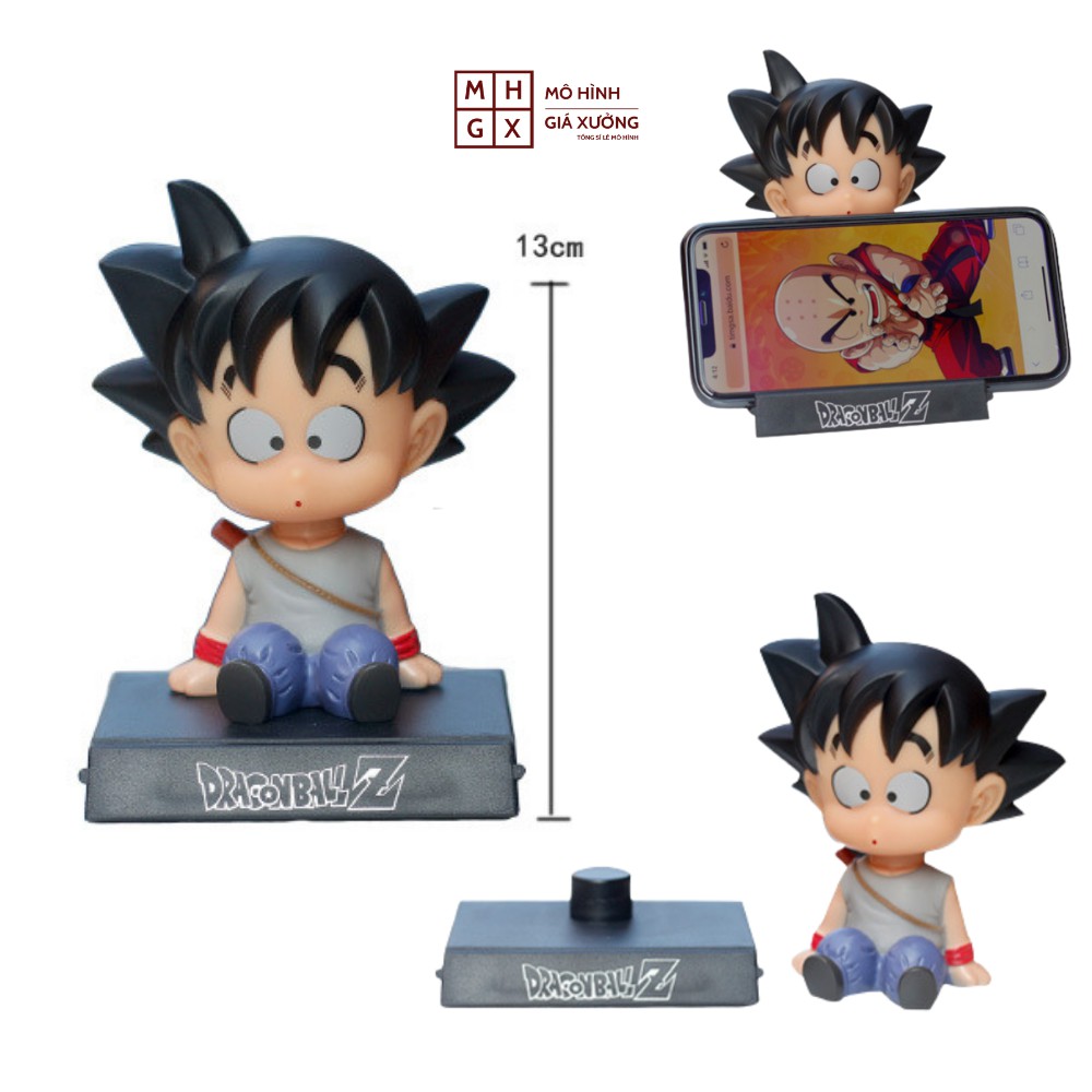 Mô hình Dragon Ball  Krillin Lắc Đầu chibi siêu dễ thương ngỗ nghĩnh - Quà tặng , bầy bàn , bầy taplo