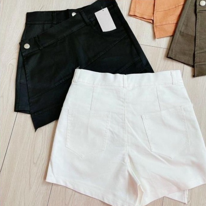 Chân váy kaki đắp chéo sang chảnh _UTNG