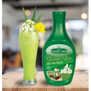 Sốt Golden Farm (Socola, Dâu, Matcha, Caramel) Chai 630g