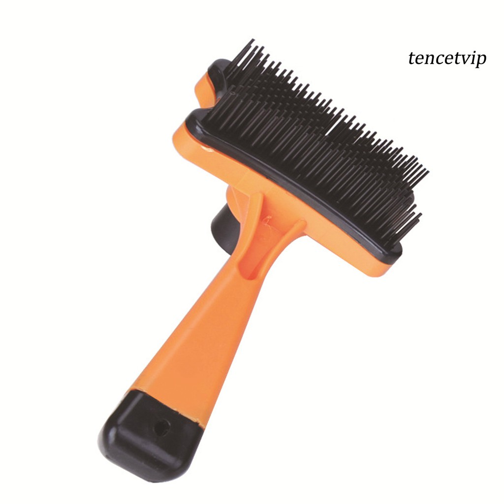 Lược chải lông thú cưng chất liệu nhựa nhỏ gọn tiện lợi 13cm