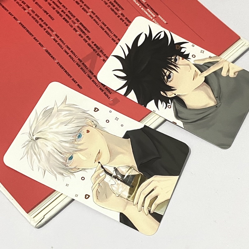 PHOTOCARD artist Twitter Megumi Gojo Toge ANIME