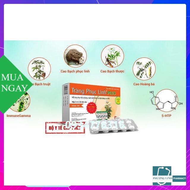 Tràng Phục Linh Plus giải pháp hỗ trợ cho đại tràng co thắt và kích thích ruột