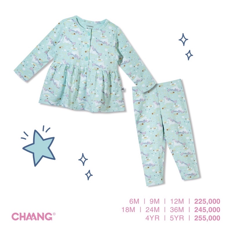 [CHAANG 2021-DINO&amp;PONY] Bộ baby doll PONY D2112