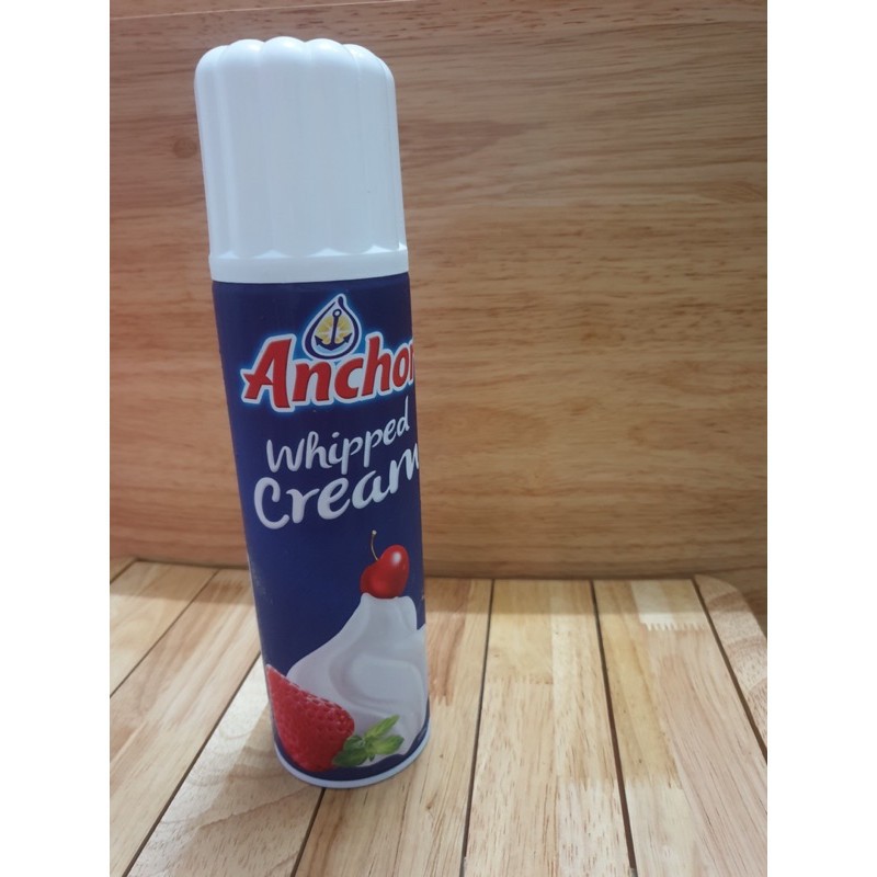 Kem sữa tươi Whipping cream ⚡ CHẤT LƯỢNG CAO ⚡ Anchor chai xịt kem tươi thiết kế nhỏ gọn dễ sử dụng