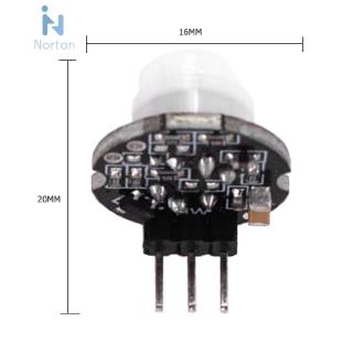 Norton❃ Human Infrared Sensor Module PIR Pyroelectric Mini Detector for Arduino