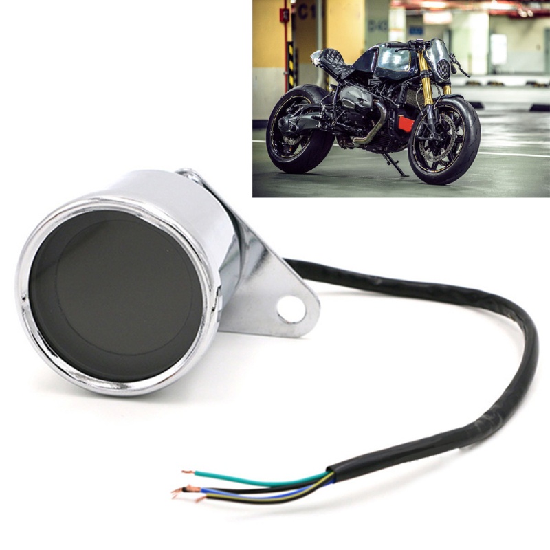 Đồng Hồ Đo Tốc Độ Xe Máy Với Màn Hình Hiển Thị Số