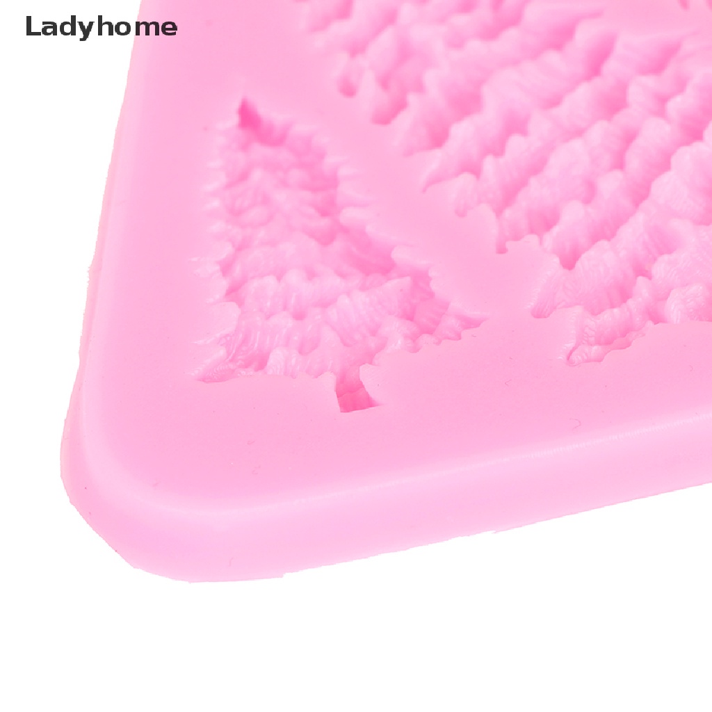 1 khuôn silicone làm bánh hình cây thông giáng sinh