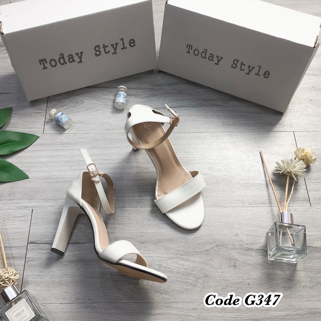 Sandal cao gót 9p Today Style da bóng mềm G347