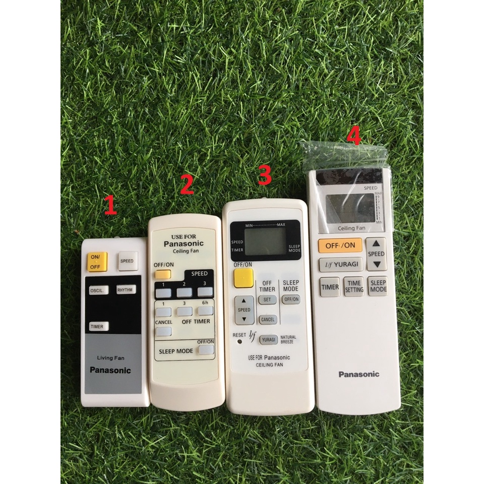 Điều khiển quạt cây,quạt đứng, quạt trần, quạt treo tường panasonic, Chính hãng