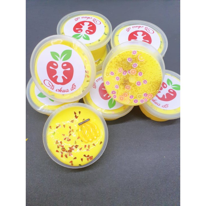 Slime basic size hũ bánh flan 85ml