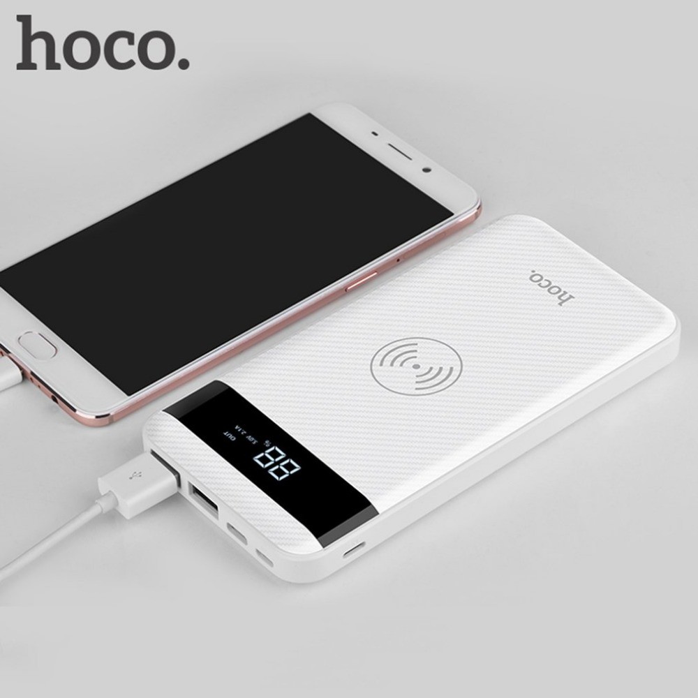 Pin sạc dự phòng không dây kiêm sạc không dây Hoco J11 10000mAh