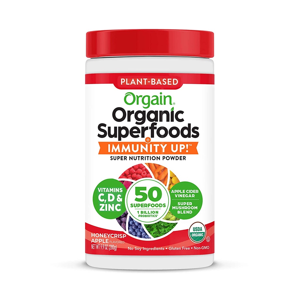 Bột siêu thực phẩm tăng cường miễn dịch Orgain Organic Superfoods Immunity Up 378g