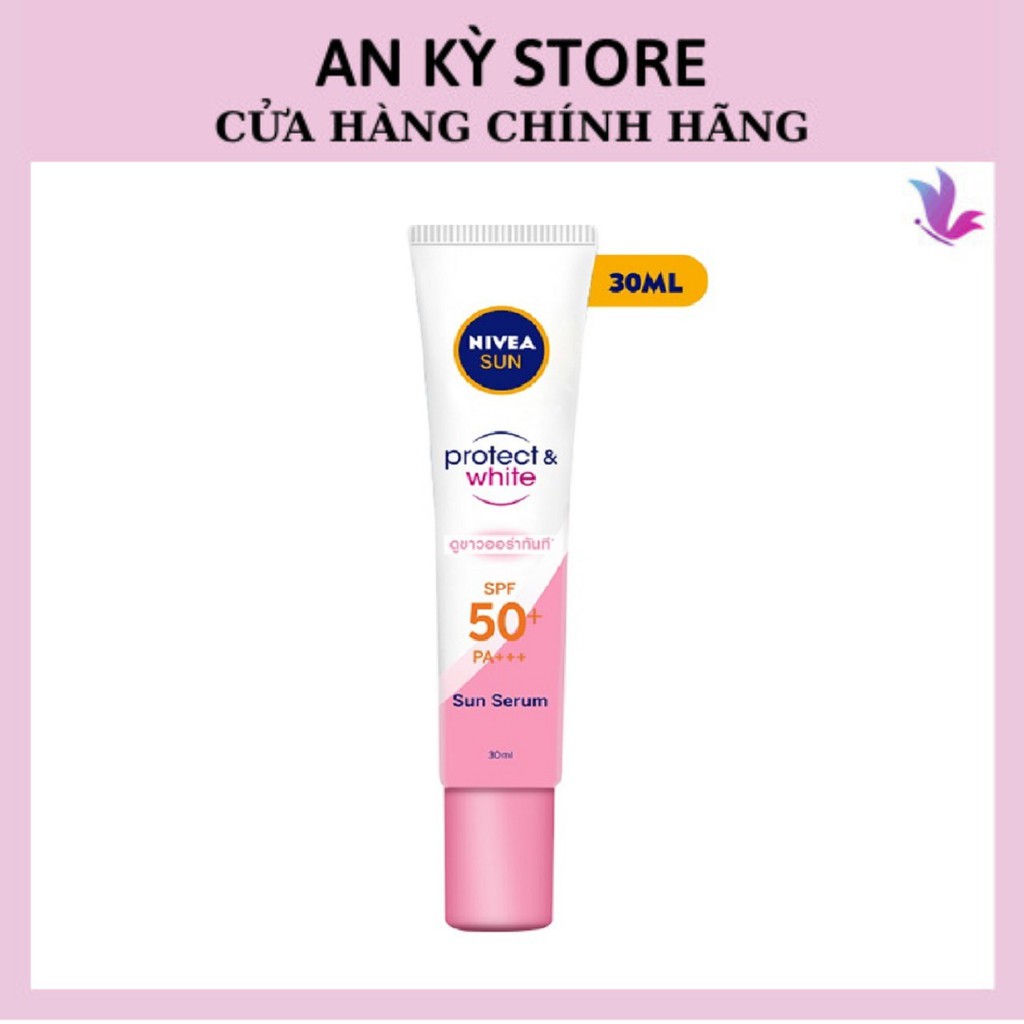 Tinh Chất Chống Nắng Và Trắng Da Tức Thì Nivea SFP50+ PA+++ 30ml (hồng) - 86014