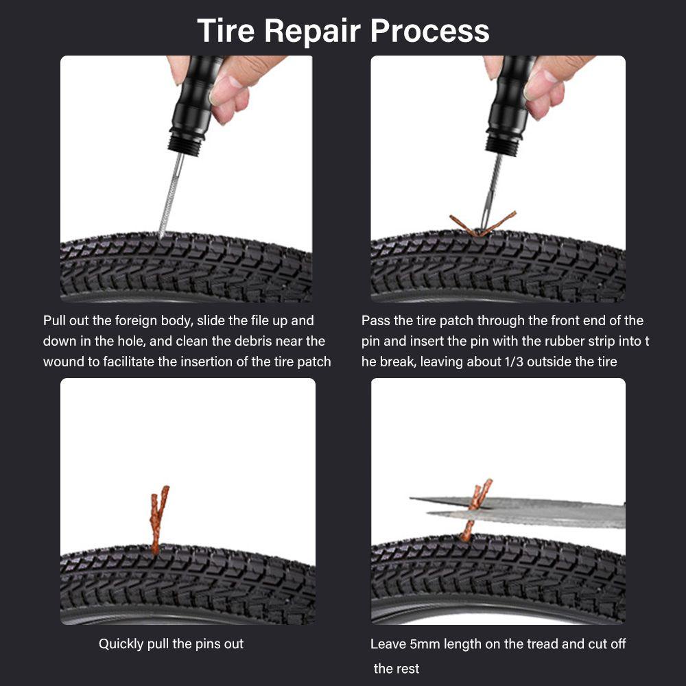 MUVAKO Dụng Cụ Khoan Vá Lốp Xe Đạp Khẩn Cấp Tiện Lợi