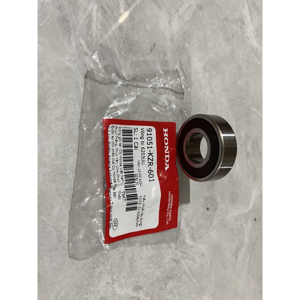 91051KZR601 Vòng bi 6203UU - có nắp