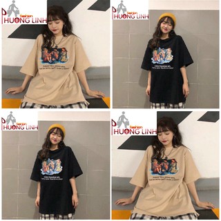 [Cotton tốt, Bảo hành 7 ngày] Áo thun nam form rộng tay lỡ 3 Đứa trẻ- Trùm Chuyên Sỉ Thời Trang