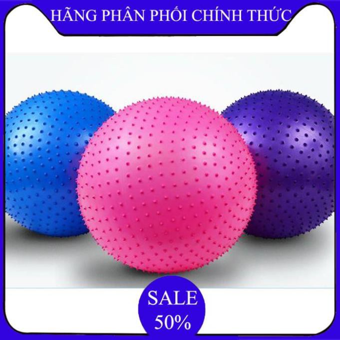 Bóng Tập Gym,Bóng Tập Yoga Có Gai 75cm - Bảo hành úy tín 1 đổi 1