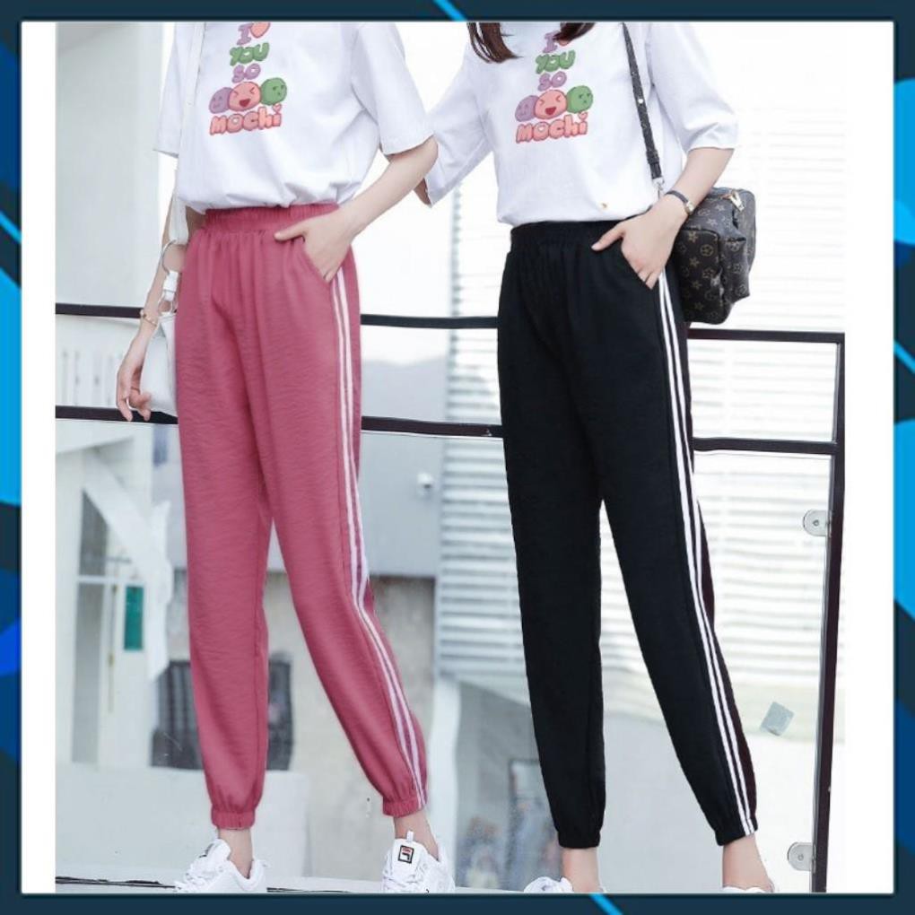 FREESHIP- Bộ thể thao,  Set thể thao Quần Jogger Line Phối Áo Thun Tay Lỡ Love Mochi Unisex cho nam và nữ  - S13 | BigBuy360 - bigbuy360.vn