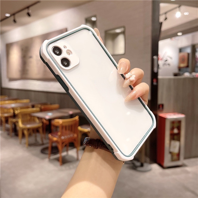 Ốp Điện Thoại Trong Suốt Hai Lớp Cho IPhone 13 Pro Max
