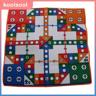 Large Family Outdoor Ludo Play Mat Kids Chess Floor Carpet Board Game Toy