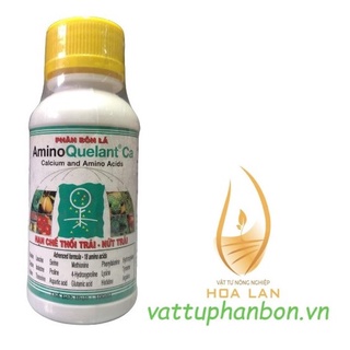 Phân bón lá amino quelant ca - hạn chế thối trái, nứt trái - #062a# 100ml