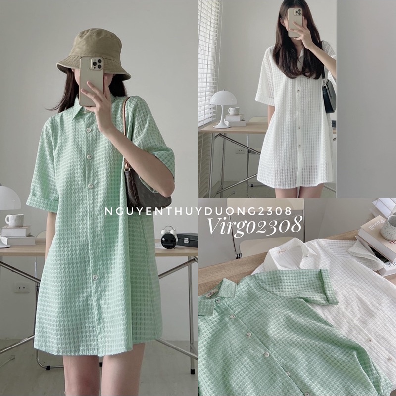 [HÀNG SẴN]VÁY CỔ ĐỨC CHẤT XỐP MỀM FORM SUÔNG”Creamy dress”