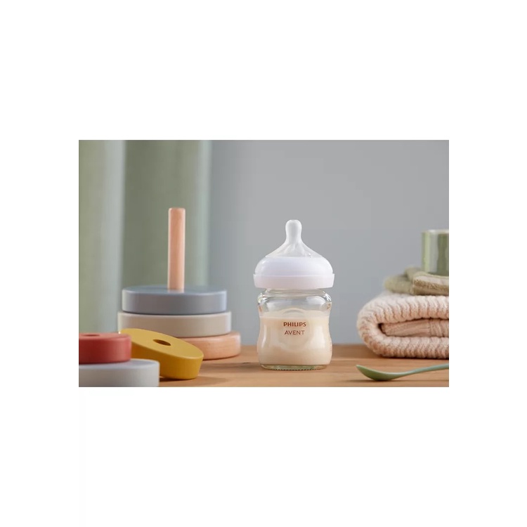 Bình sữa thủy tinh Avent Natural 120ml