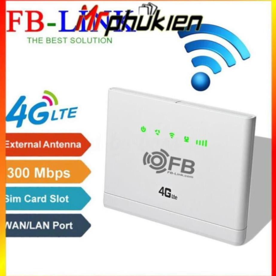 Router Wifi 4G LTE FB-Link CPE-V08 (Chuyên dùng xe khách - 32 user - 2 port) - SmartShop