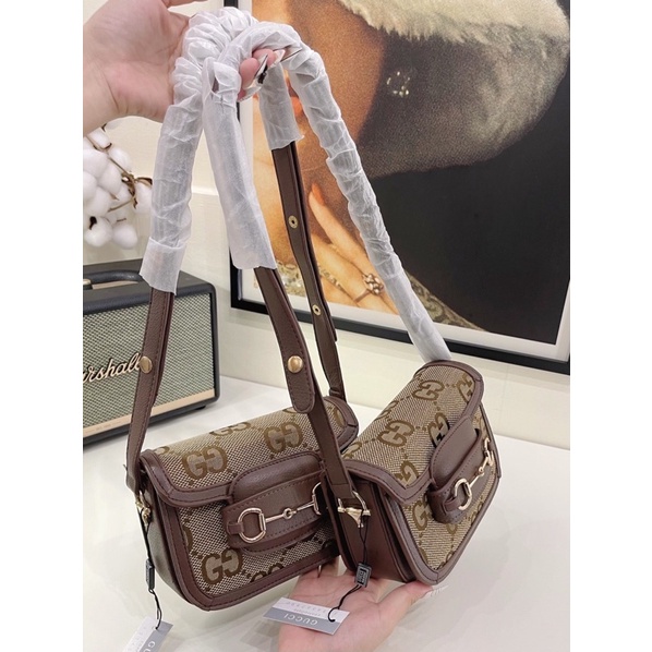 Túi đeo chéo đeo vai gc horsebit bản mới size 19 vừa đt