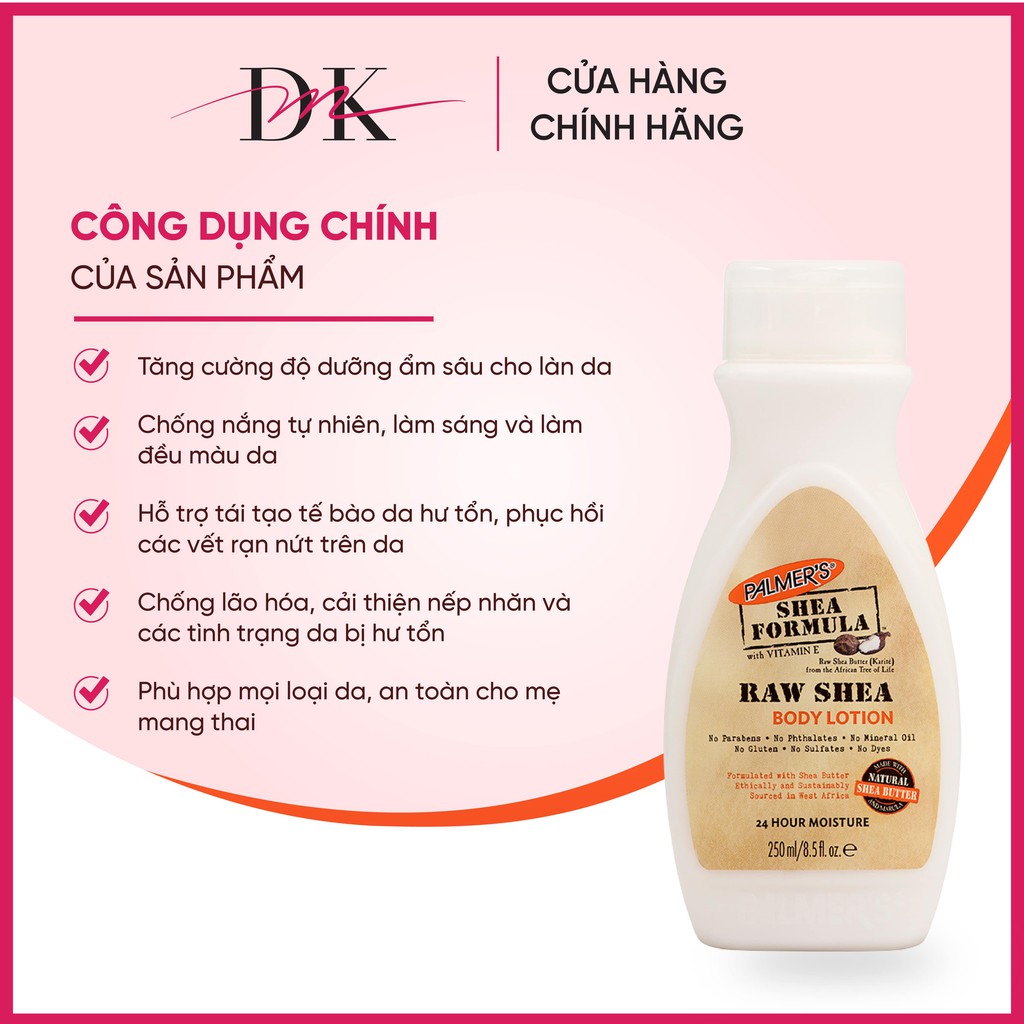 Sữa dưỡng thể giữ ẩm Bơ hạt mỡ Palmer’s 250ml | BigBuy360 - bigbuy360.vn