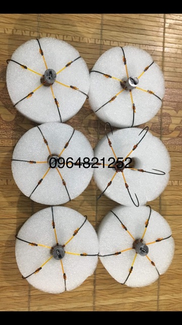 phao hố đấu tự cân chì 9 nất và 15 nất