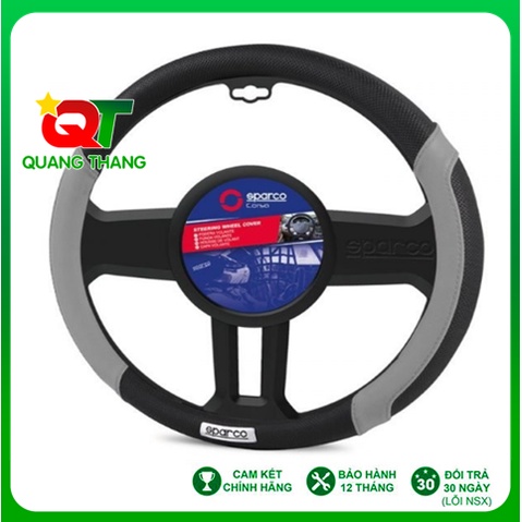 Bọc Vô Lăng Cao Cấp Sparco 1117RD - Chính Hãng - Đủ Tem - Mác