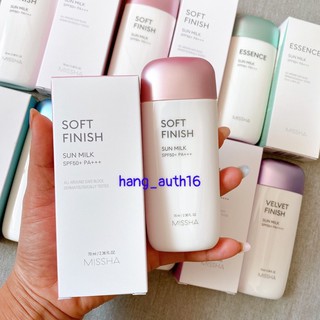 [ 70ml ] Kem Chống Nắng Missha Hồng Soft Finish Sun Milk