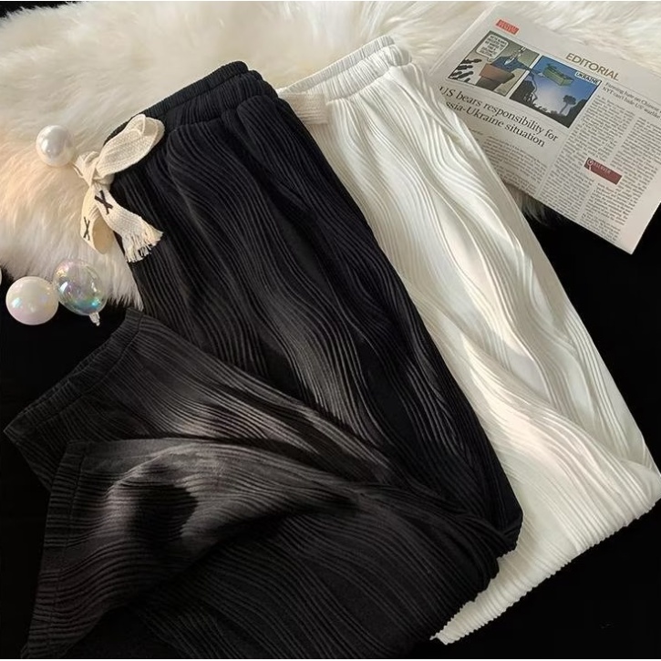 Quần Ống Rộng Plus Size Phong Cách Hàn Quốc Cho Nam Nữ quần jogger nữ ống rộng quần âu nam cao cấp quần ống rộng unisex