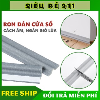 3 Mét Ron Dán Chắn Chặn Khe Cửa Ngăn Côn Trùng Bụi Bẩn Cách Âm Chống Thoát Hơi Máy Lạnh Chống Va Đập
