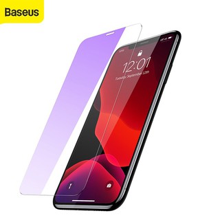 Bộ dán combo 2 miếng dán cường lực trong kèm công cụ hỗ trợ hãng Baseus cho IPhone 12(5.4)/Iphone 12(6.1)/IPhone 12(6.7)