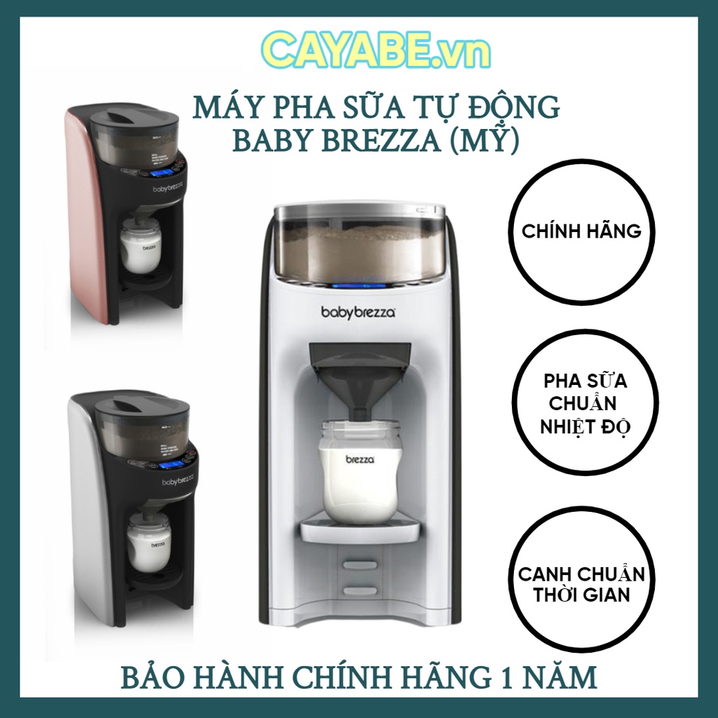 Máy pha sữa tự động cho bé Baby Brezza Formula Pro Advanced (Mỹ) chính hãng thế hệ thứ 2 - Bảo hành vàng 1 năm