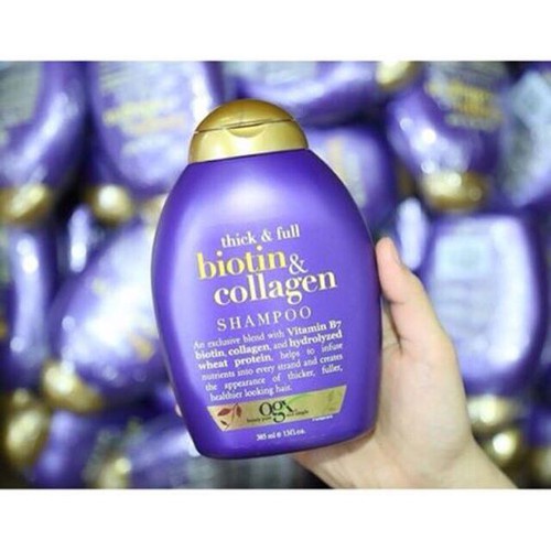 Dầu Gội, Xả Biotin Và Collagen Chống Rụng Tóc, Kích Thích Mọc Tóc 385ml của Mỹ